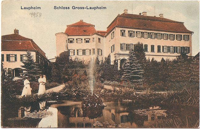 Laupheim Schloss Gross-Laupheim – Vorderseite