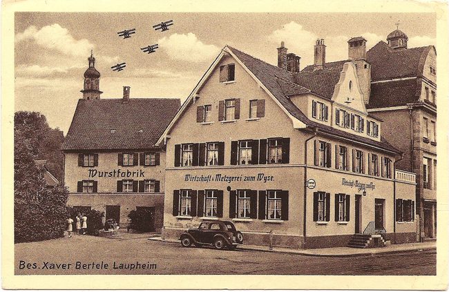 Gasthof und Metzgerei zum Wyse – Vorderseite