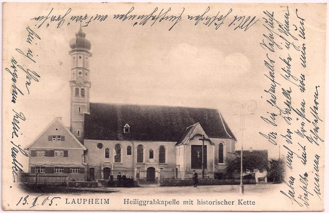Laupheim Heiliggrabkapelle – Vorderseite