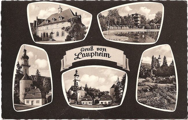 Gruß von Laupheim – Vorderseite