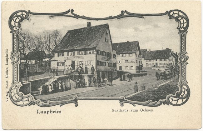 Laupheim Gasthaus zum Ochsen – Vorderseite