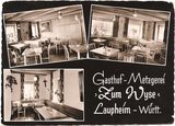 Gasthof - Metzgerei \\\"Zum Wyse\\\", Laupheim - Württ.
