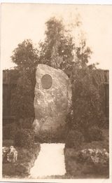 Olympia Laupheim, Gedenkstein