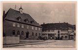 Laupheim, Oberer Marktplatz mit Markthalle ( Landwirtschaftsschule)