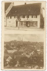 Lebensmittelgeschäft von Max Hänle