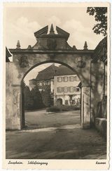 Laupheim. Schloßeingang